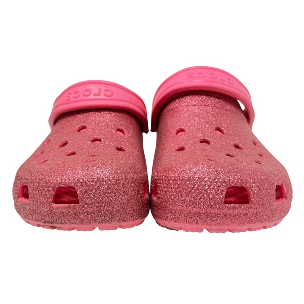 Crocs Pink Glitter Clogs - Picture 4 of 9